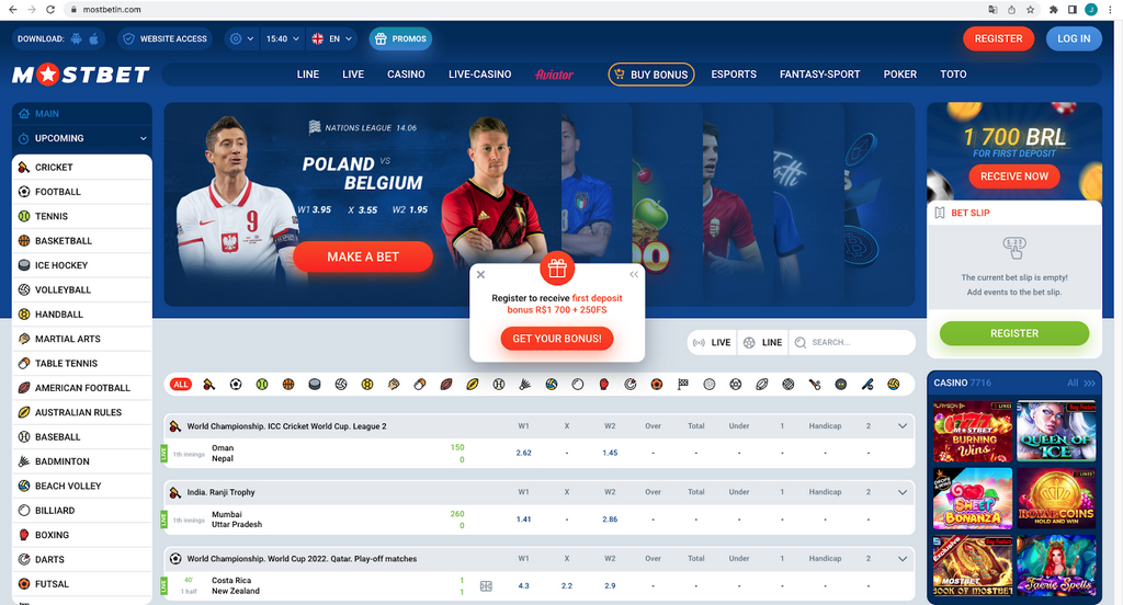 Apuestas Mostbet México y las mejores tragamonedas