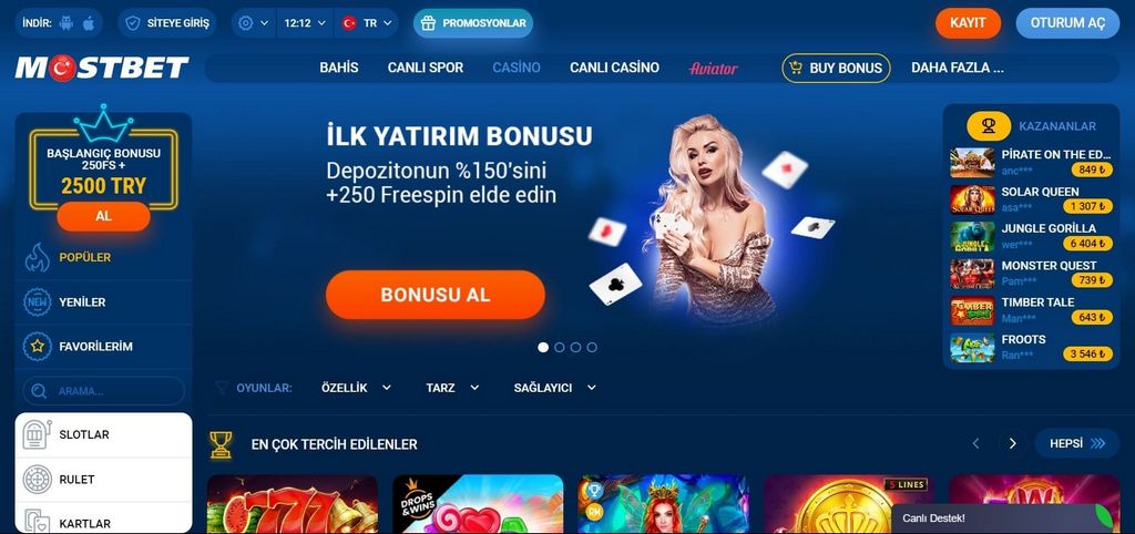 Ссылка на зеркало Mostbet